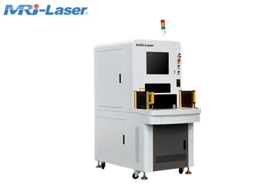 Uzavřený dvojitý{0}}staniční rotační platformový laserový značkovací stroj