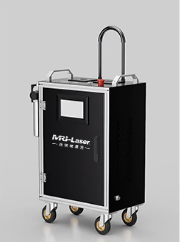 Laserový čisticí stroj MOPA na odstraňování laku na dřevo