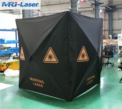 Přenosný laserový bezpečnostní kryt
