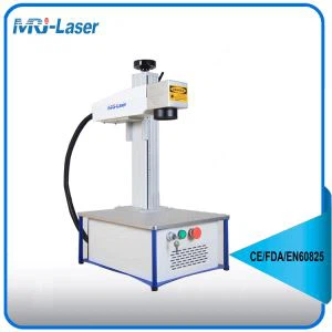 2016 Vlastní navržený integrovaný stroj na laserové značení Mini Fibre na prodej