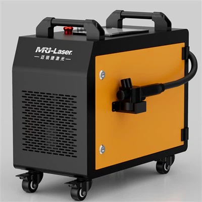 Nový 200W vláknový pulzní laserový odvápňovací stroj průmyslového stylu pro odstraňování rzi